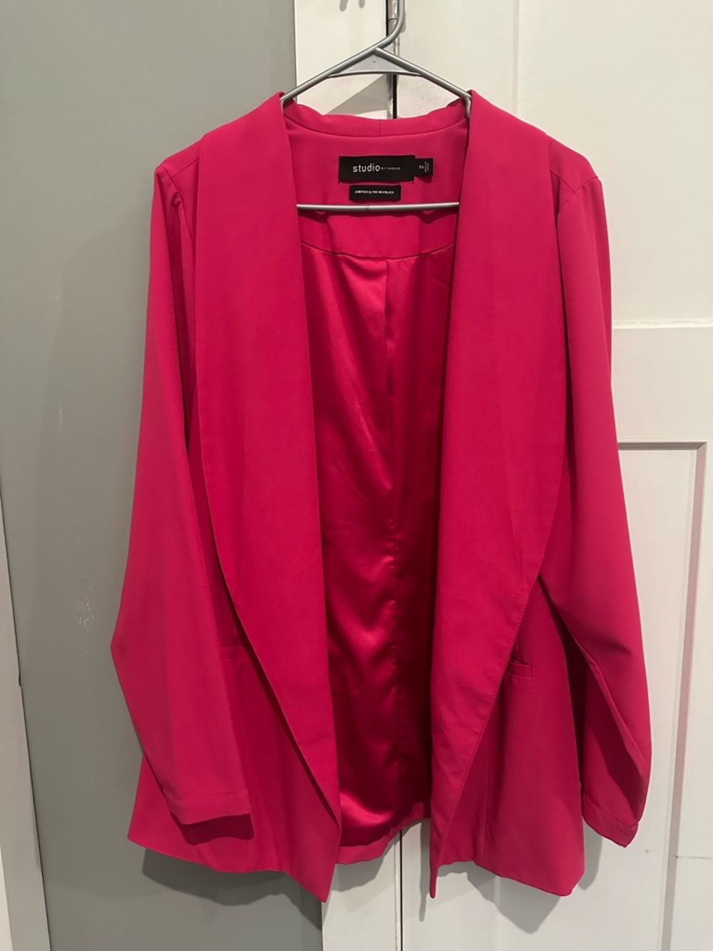 torrid Hot Pink Open-Front Blazer Jacket